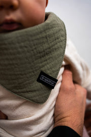 Lätzchen Set - Punkte grün