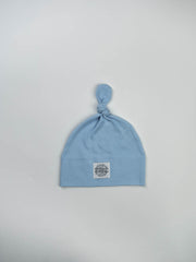 WARNA Knoten-Babymütze - Hellblau