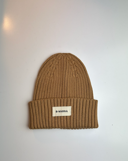 WARNA KIDS Rib Beanie - Caramel