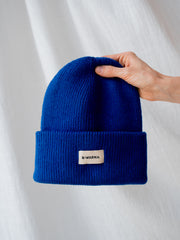 WARNA Classic Beanie - Blau