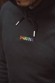 RAINBOW Hoodie - Schwarz