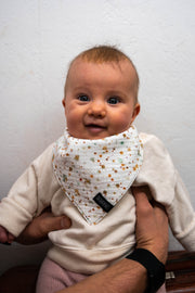 Lätzchen Set - Punkte grün