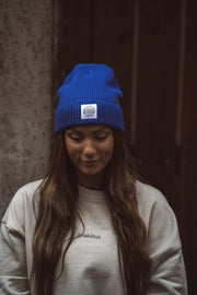 WARNA Fisher Beanie - Blau