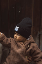 WARNA Kids Beanie - Schwarz