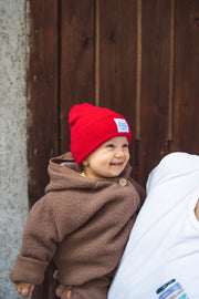WARNA Kids Beanie - Rot