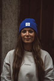 WARNA Fisher Beanie - Blau