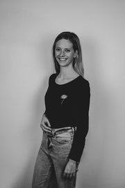 HITAM - Long Sleeve Women