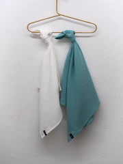 Musselin Tuch Set - Salbei