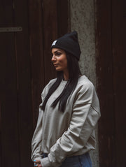 WARNA Beanie - Schwarz