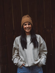 WARNA Oversized Beanie - Caramel