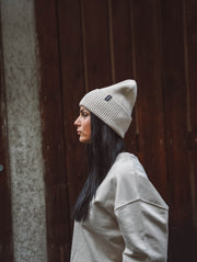 WARNA Oversized Beanie - Natur