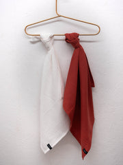 Musselin Tuch Set - Rost