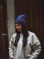 WARNA Oversized Beanie - Marine