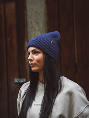 WARNA Oversized Beanie - Marine