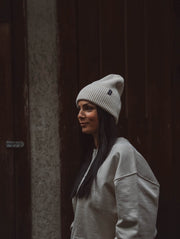 WARNA Oversized Beanie - Natur